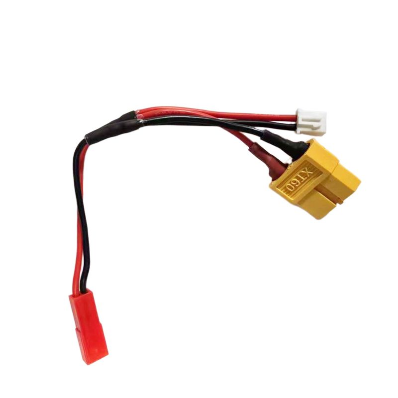 Gens ace XT60 hona, JST-XHR-2P to JST-SYR-2P hane adapter, 100mm