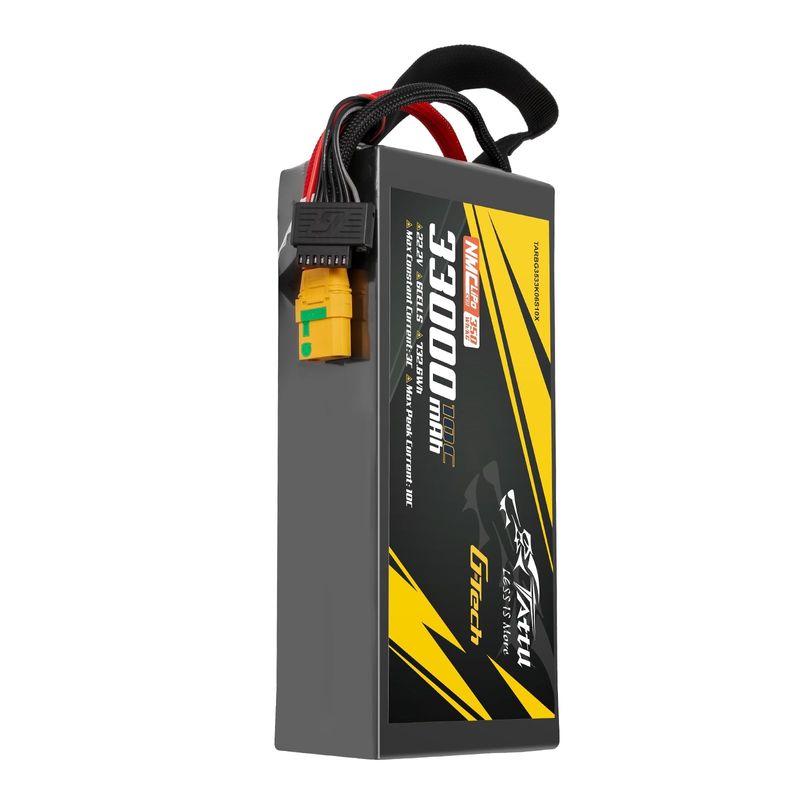 Tattu 33000mAh 6S 10C 22,2V LiPo-batteri – XT90-S kontakt – semisolid (350Wh/kg)
