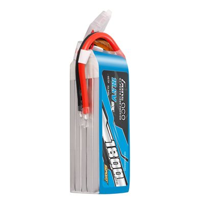 Gens ace 1800mAh 5S 80C 18,5V LiPo-batteri – utan kontakt – Sport (F5B)