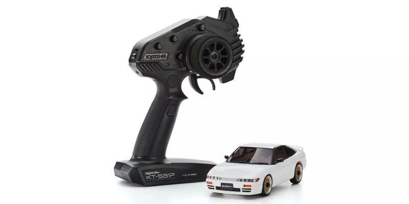 Kyosho Mini-Z AWD Nissan Sileighty vit (MA020N-M/KT531P)