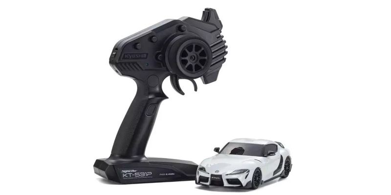 Kyosho Mini-Z MR04 RWD Toyota GR Supra TRD Aero vit metallic (N-MM2)