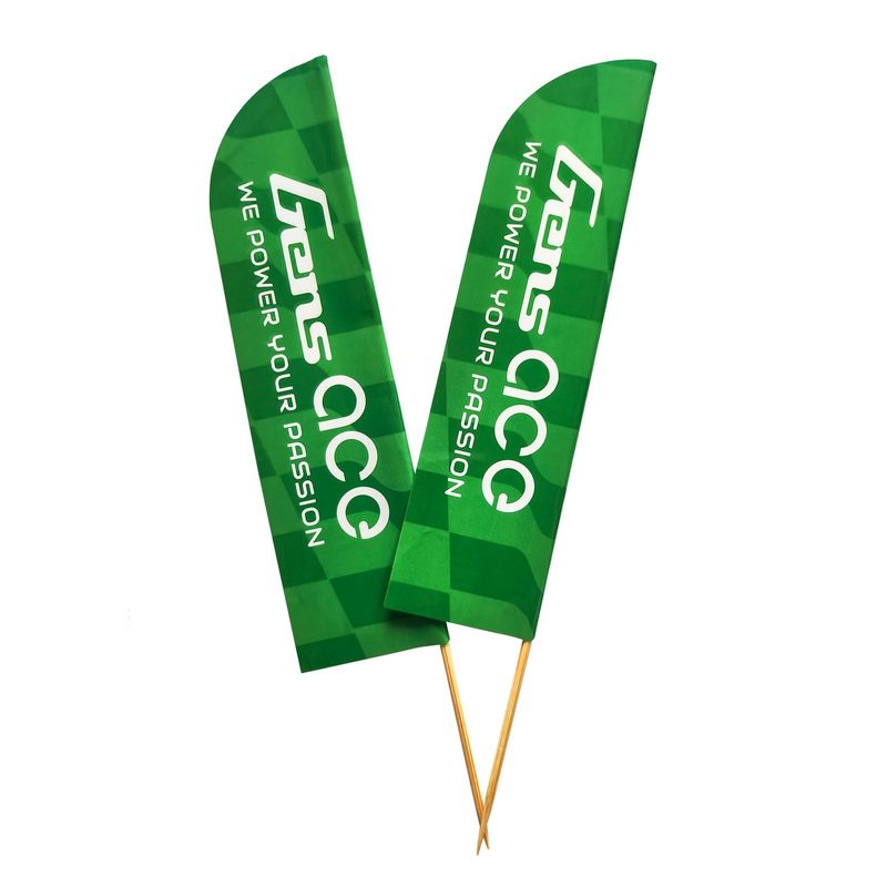 Gens ace flaggor 150 × 37,5 mm, 2-pack