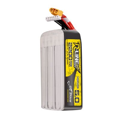 Tattu 2200mAh 6S 150C 22,2V LiPo-batteri – XT60U-F kontakt – R-Line 5,0