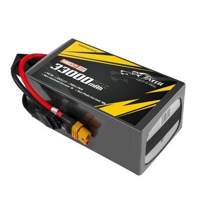 Tattu 33000mAh 12S 10C 44,4V LiPo-batteri – AS150U-F kontakt – semisolid (350Wh/kg)