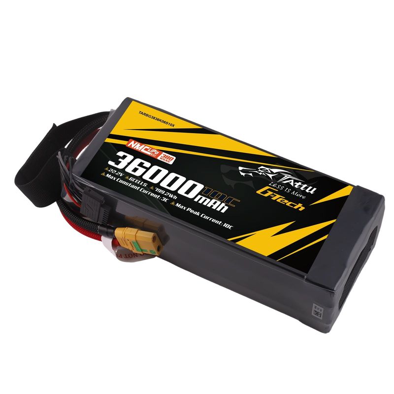 Tattu 36000mAh 6S 10C 22,2V LiPo-batteri – XT90S-F kontakt – semisolid