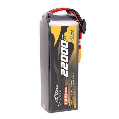 Tattu 22000mAh 6S 5C 23,7V(UHV) LiPo-batteri – XT90S-F kontakt – UAV Classic
