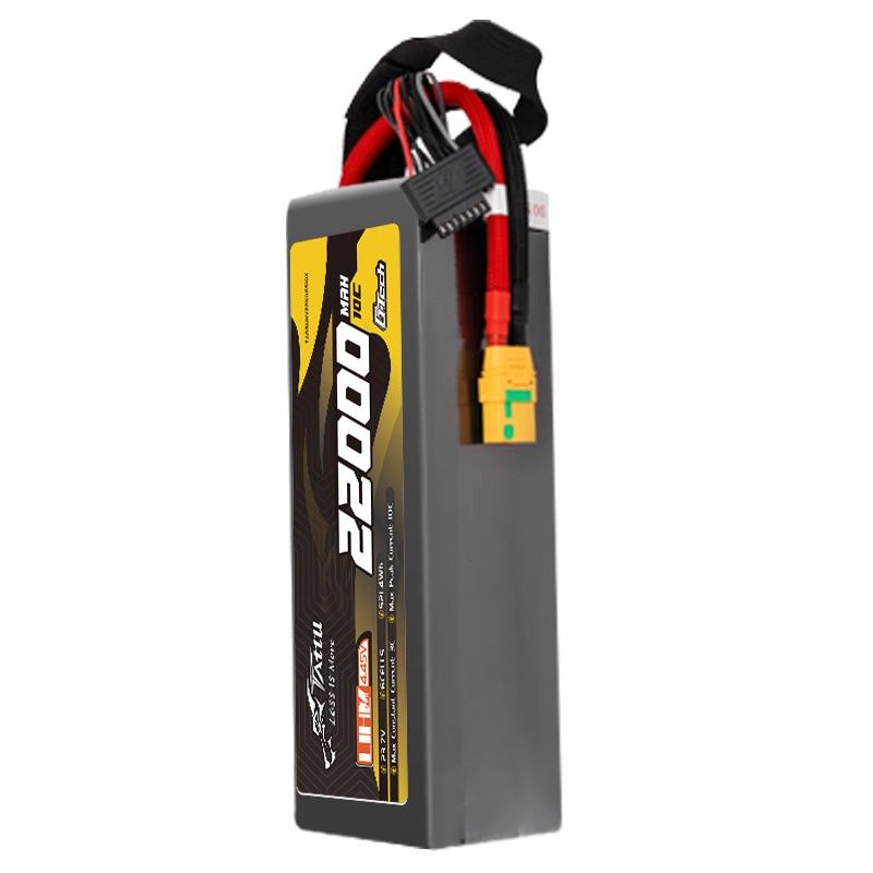 Tattu 22000mAh 6S 10C 23,7V(UHV) LiPo-batteri – XT90S-F kontakt – UAV Classic