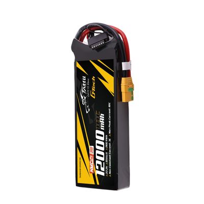Tattu 12000mAh 6S 10C 22,2V LiPo-batteri – XT90S-F kontakt – semisolid