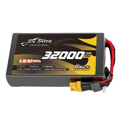 Tattu 32000mAh 6S 10C 23,7V(UHV) LiPo-batteri – XT90S-F kontakt – UAV Classic