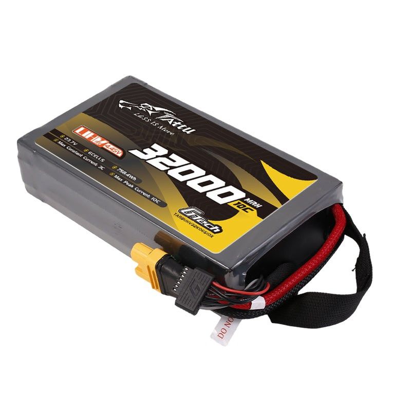 Tattu 32000mAh 6S 10C 23,7V(UHV) LiPo-batteri – XT90S-F kontakt – UAV Classic