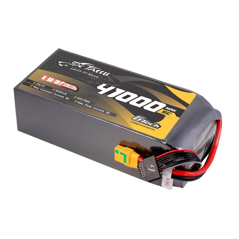 Tattu 41000mAh 6S 5C 23,7V(UHV) LiPo-batteri – XT90S-F kontakt – UAV Classic