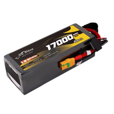 Tattu 17000mAh 6S 10C 23,7V(UHV) LiPo-batteri – XT90S-F kontakt – UAV Classic