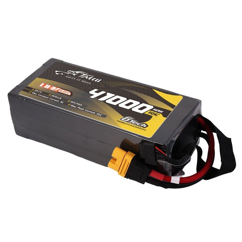 Tattu 41000mAh 6S 10C 23,7V(UHV) LiPo-batteri – XT90S-F kontakt – UAV Classic