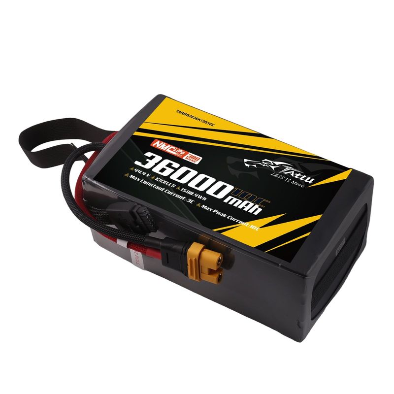 Tattu 36000mAh 12S 10C 44,4V LiPo-batteri – AS150U-F kontakt – semisolid