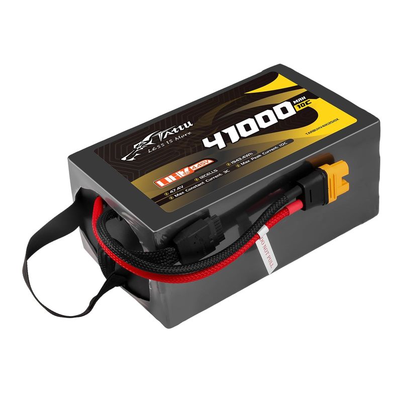 Tattu 41000mAh 12S 10C 47,4V(UHV) LiPo-batteri – AS150U-F kontakt – UAV Classic