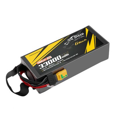 Tattu 33000mAh 6S 10C 22,2V LiPo-batteri – XT90-S kontakt – semisolid (350Wh/kg)