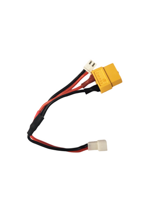 Gens ace XT60 hona, JST-XHR-2P to JST-PHR-2P hane adapter, 100mm