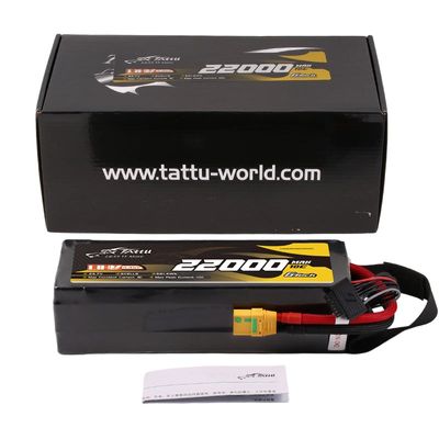 Tattu 22000mAh 6S 10C 23,7V(UHV) LiPo-batteri – XT90S-F kontakt – UAV Classic