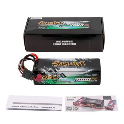 Gens ace 7000mAh 3S 60C 11,1V LiPo-batteri – Deans kontakt – Bashing