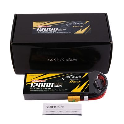 Tattu 12000mAh 6S 10C 22,2V LiPo-batteri – XT90S-F kontakt – semisolid