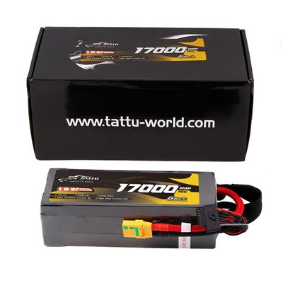 Tattu 17000mAh 6S 10C 23,7V(UHV) LiPo-batteri – XT90S-F kontakt – UAV Classic