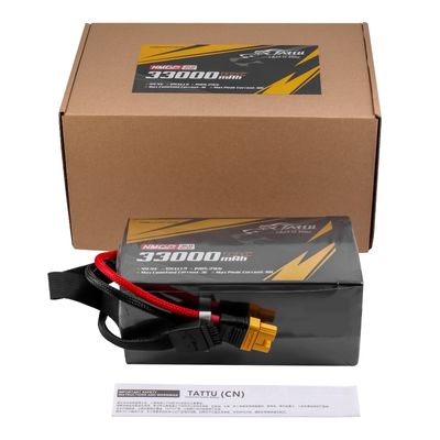 Tattu 33000mAh 12S 10C 44,4V LiPo-batteri – AS150U-F kontakt – semisolid (350Wh/kg)