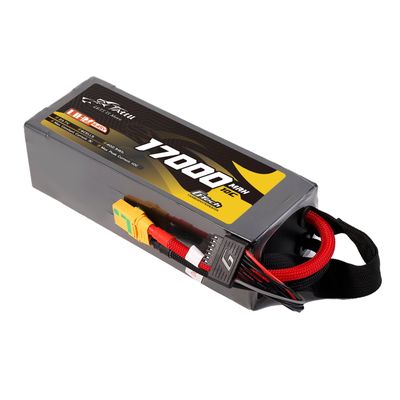 Tattu 17000mAh 6S 10C 23,7V(UHV) LiPo-batteri – XT90S-F kontakt – UAV Classic