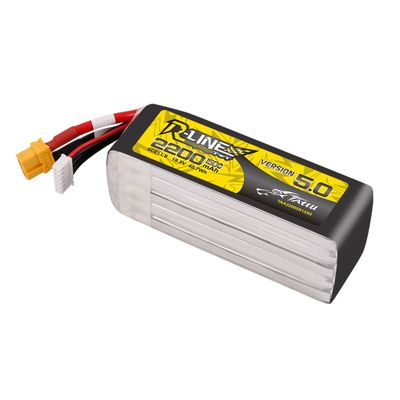 Tattu 2200mAh 5S 150C 18,5V LiPo-batteri – XT60U-F kontakt – R-Line 5,0