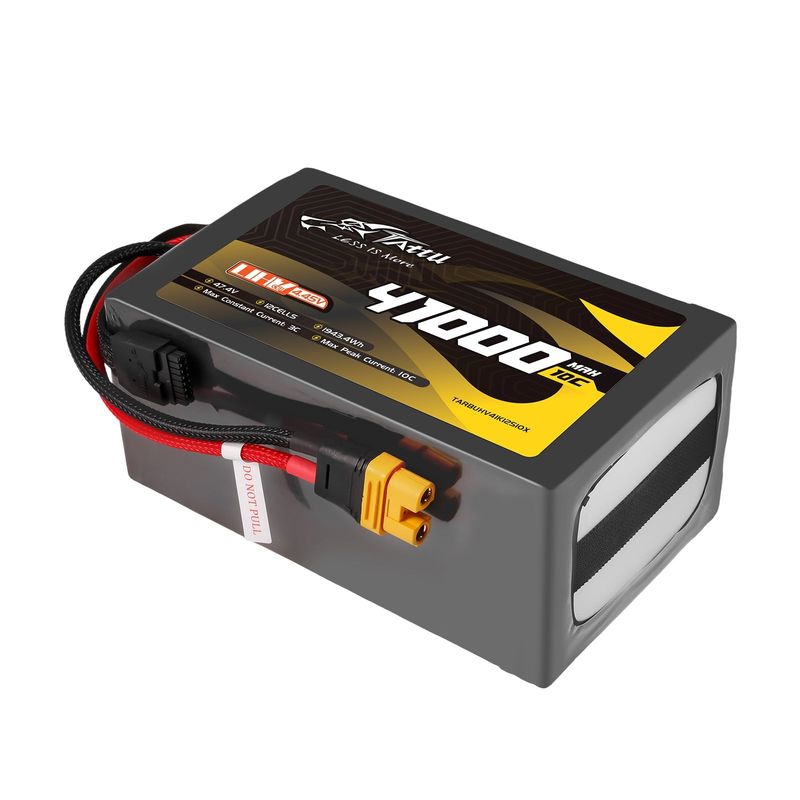 Tattu 41000mAh 12S 10C 47,4V(UHV) LiPo-batteri – AS150U-F kontakt – UAV Classic