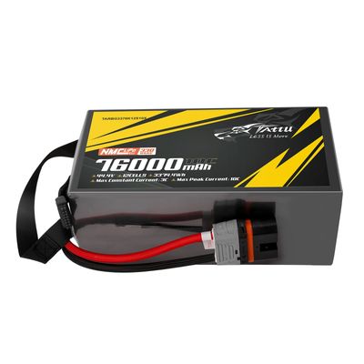 Tattu 76000mAh 12S 10C 44,4V LiPo-batteri – QS12-S kontakt – semisolid
