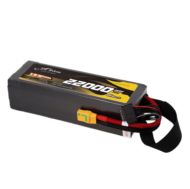 Tattu 22000mAh 6S 10C 23,7V(UHV) LiPo-batteri – XT90S-F kontakt – UAV Classic