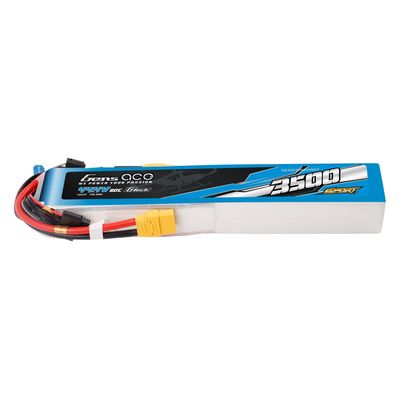Gens ace 3500mAh 12S 80C 44,4V LiPo-batteri – XT90 kontakt – Sport