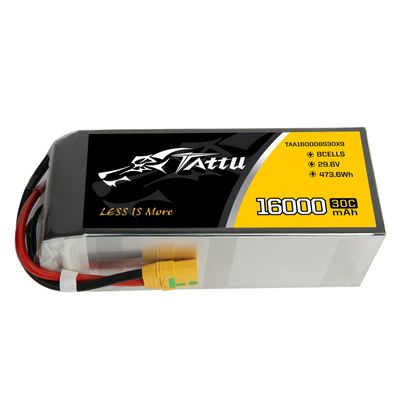 Tattu 16000mAh 8S 30C 29,6V LiPo-batteri – XT90-S kontakt – UAV Classic