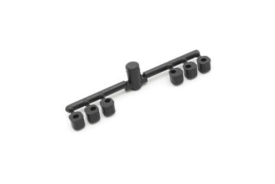 Kyosho UB013-01 – Bussningssats till bakre navhållare i aluminium