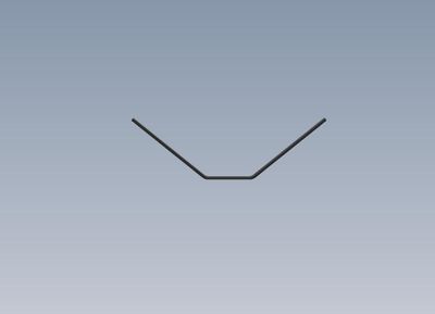 Anti-Roll Bar. Front. 2.4mm. Intech BR-6/BR-6E