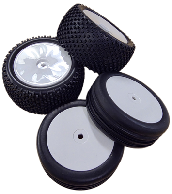 Däck o Fälg 1/10 Buggy 12mm Olimmade (4)