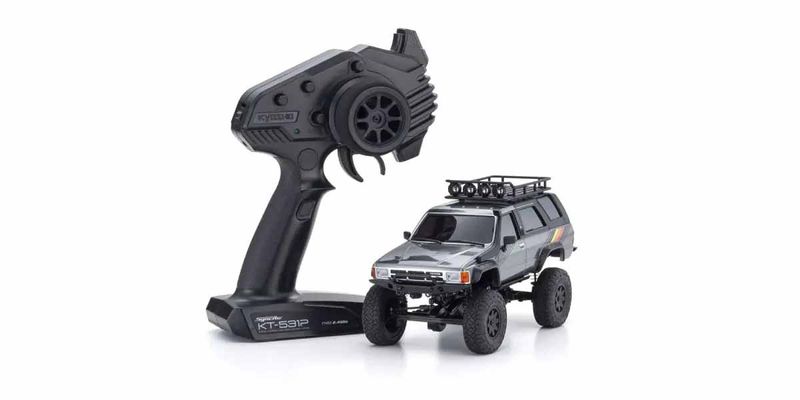 Kyosho Mini-Z 4X4 MX-01 Toyota 4-Runner mörkgrå metallic (KT531