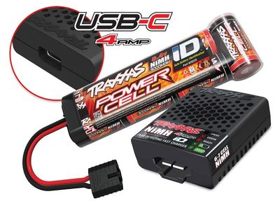 Rustler 2WD 1/10 RTR TQ EHD Borstad USB-C Med Batteri/Laddare