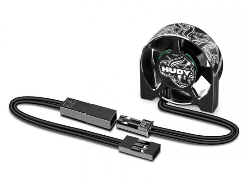 Fläkt 30mm Alu - Bottenmontering - 2 hål HUDY