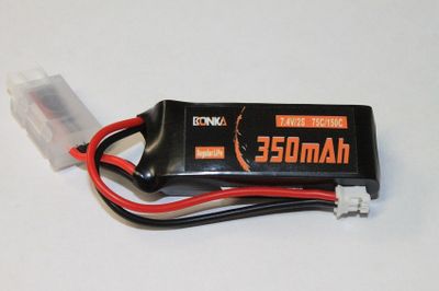 Lipo 2S 7.4V 350mAh 75C JST-PH2.0 ETOP POWER