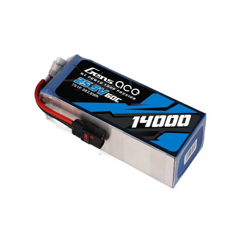 Gens ace 14000mAh 7S 60C 25,9V LiPo-batteri – QS8 kontakt – Heli