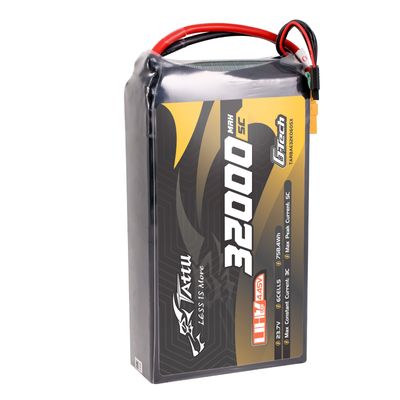 Tattu 32000mAh 6S 5C 23,7V(UHV) LiPo-batteri – XT90S-F kontakt – UAV Classic