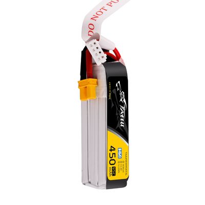 Tattu 450mAh 3S 95C 11,4V(HV) Long LiPo-batteri – XT30U-F kontakt – FPV Classic
