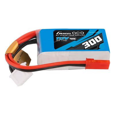 Gens ace 300mAh 3S 45C 11,1V LiPo-batteri – JST-SYP kontakt – Ace Classic