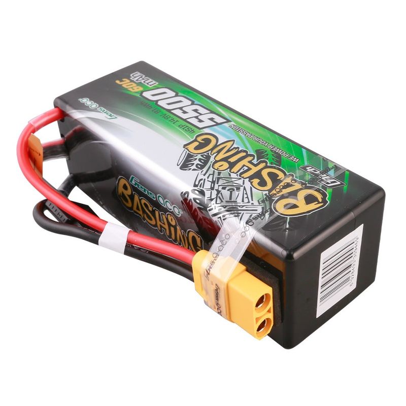 Gens ace 5500mAh 4S 60C 14,8V LiPo-batteri – Hardcase – Bashing