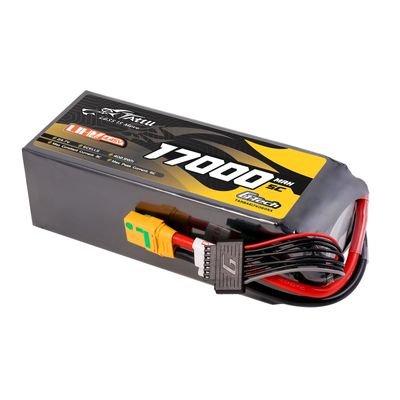Tattu 17000mAh 6S 5C 23,7V(UHV) LiPo-batteri – XT90S-F kontakt – UAV Classic