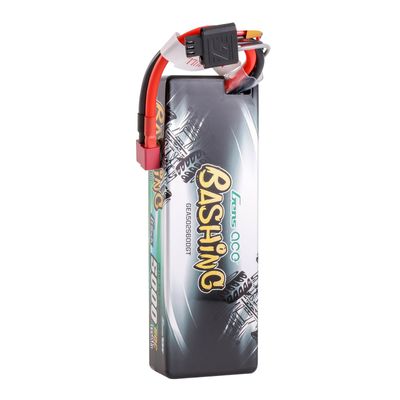 Gens ace 5000mAh 2S 60C 7,4V LiPo-batteri – Hardcase – Deans kontakt – Bashing