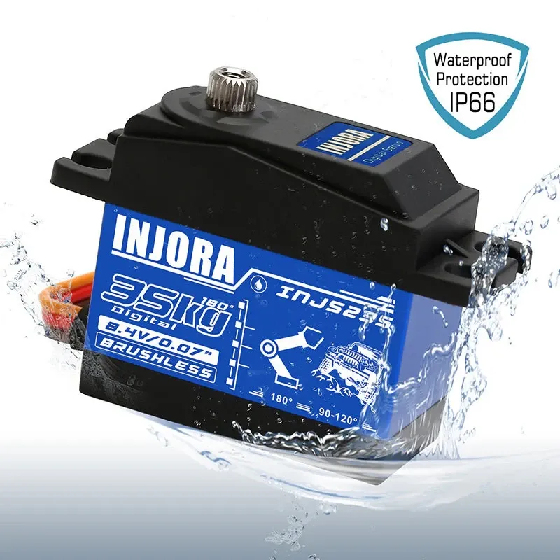INJORA INJS235 35KG Waterproof Brushless Servo Large Torque Digital Servo