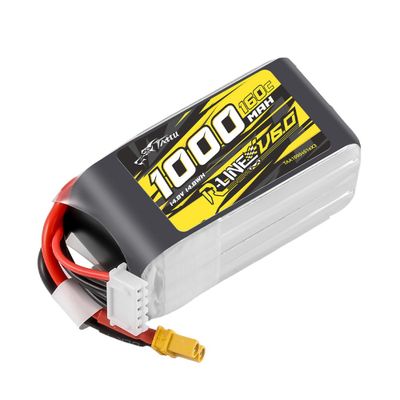 Tattu 1000mAh 4S 160C 14,8V LiPo-batteri – XT30 kontakt – R-Line 6,0