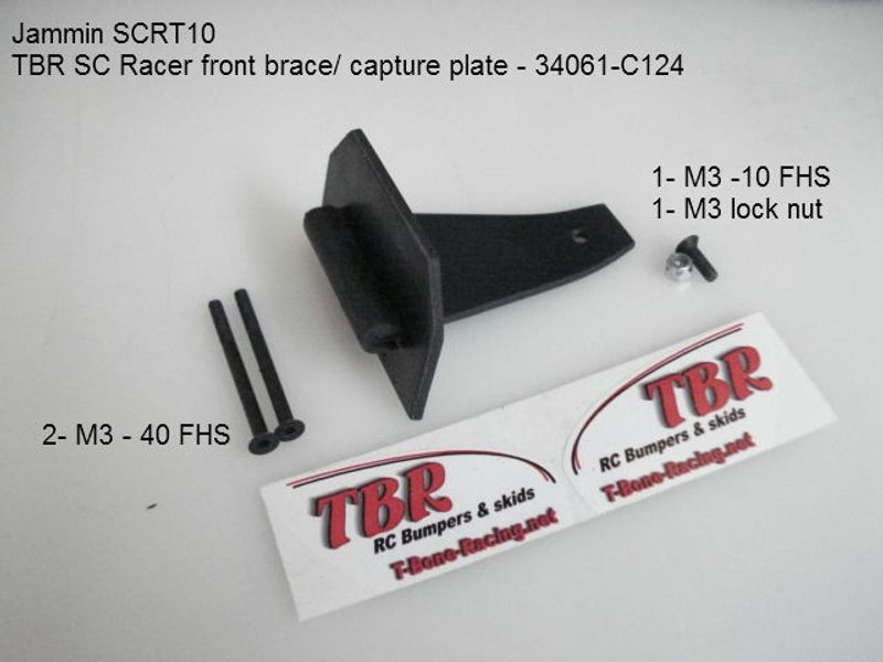 HongNor SCRT10. Front Brace. SC Racer. T-Bone.